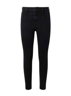 Pantalón Vaquero Pepe Jeans Dion Nigth Mujer Negro