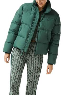 Chaqueta Lacoste Plumón para Mujer Verde