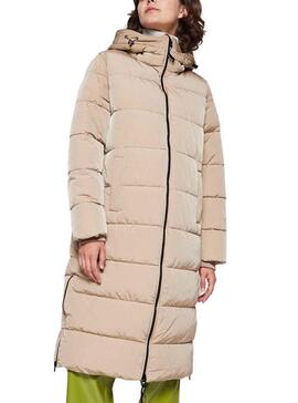 Chaqueta Pepe Jeans Gus Acolchada Mujer Beige