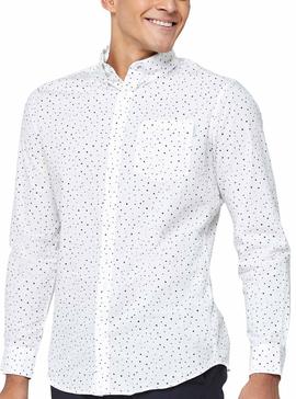 Camisa Jack and Jones Bruce Blanco Hombre