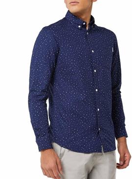 Camisa Jack and Jones Bruce Azul hombre