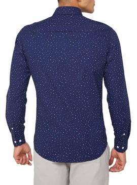 Camisa Jack and Jones Bruce Azul hombre