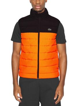 Chaleco Lacoste Blouson Para Hombre Naranja