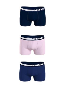 Pack 3 Calzoncillos Tommy Hilfiger Trunk Hombre