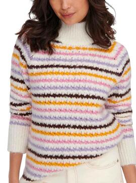 Jersey Only Haley Rayas para Mujer Multicolor