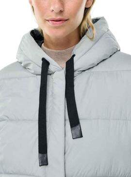 Chaqueta Ecoalf Noiralf Reversible para Mujer Gris