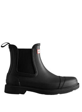 Bota Hunter Commando Chelsea para Mujer Negra