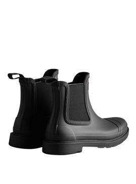 Bota Hunter Commando Chelsea para Mujer Negra