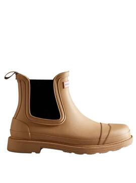 Bota Hunter Commando Chelsea para Mujer Camel