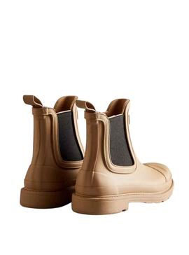 Bota Hunter Commando Chelsea para Mujer Camel