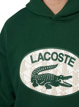 Sudadera Lacoste Cocodrilo para Hombre Verde