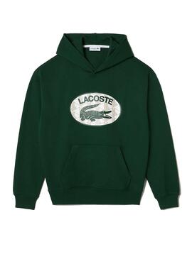 Sudadera Lacoste Cocodrilo para Hombre Verde