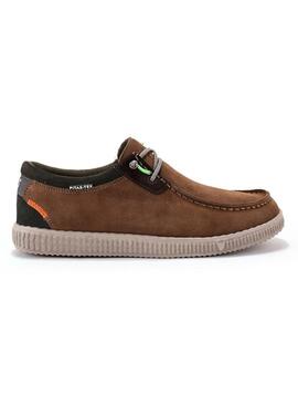 Zapato Walk In Pitas WP150 Pau para Hombre Marrón