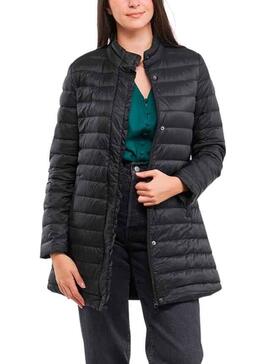 Chaqueta Naf Naf Plumas para Mujer Negro