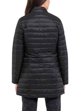 Chaqueta Naf Naf Plumas para Mujer Negro