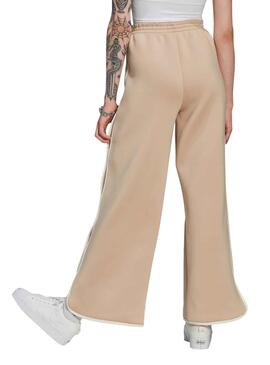 Pantalón Adidas Abertura Lateral para Mujer Beige