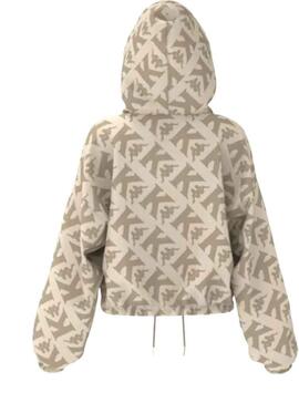 Sudadera Kappa Trop Logotipo para Mujer Beige