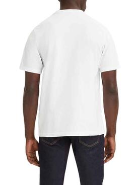 Camiseta Levis Relaxed Fit para Hombre Blanca