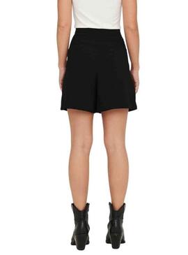 Shorts Only Gry Botones para Mujer Negros