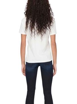 Camiseta Only Kita Epic Blanca para  Mujer