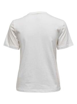 Camiseta Only Kita Epic Blanca para  Mujer