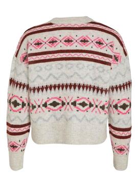 Jersey Vila Vicilia Jacquard para Mujer Multicolor