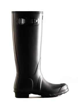 Bota Hunter Original Tall Negro Para Mujer