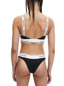 Sujetador Calvin Klein Light Lined Mujer Negra