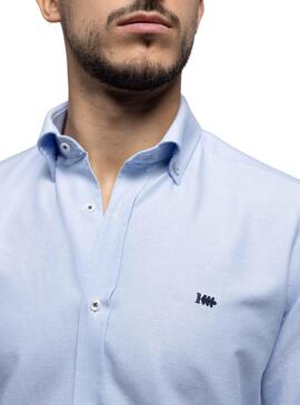 Camisa Klout Oxford Celeste para Hombre