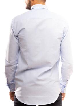 Camisa Klout Oxford Azul para Hombre