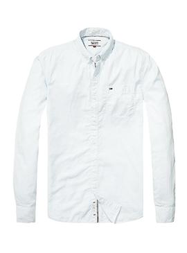 Camisa Tommy Hilfiger Denim Basic Twill Blanco