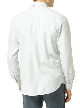 Camisa Tommy Hilfiger Denim Basic Twill Blanco