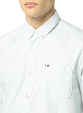 Camisa Tommy Hilfiger Denim Basic Twill Blanco