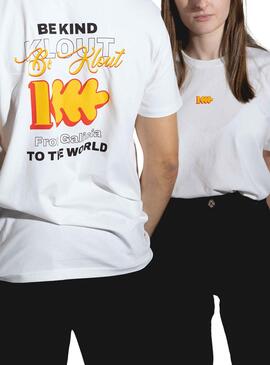 Camiseta Klout Galician para Hombre y Mujer Blanco