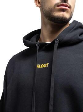 Sudadera Klout Butterfly Negro para Hombre y Mujer