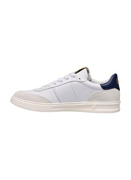 Zapatillas Fred Perry Contraste para Hombre Blanca