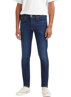Pantalón Vaquero Levis Skinny Taper Azul Hombre