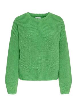 Jersey Only Bella Life Relaxed para Mujer Verde
