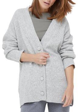 Chaqueta Pepe Jeans Pico Brenda Para Mujer Gris