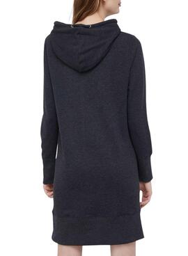 Vestido Pepe Jeans Gisela Sudadera Gris Mujer