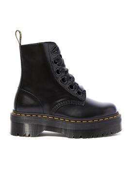 Botas Dr Martens Molly Plataforma Negro Para Mujer