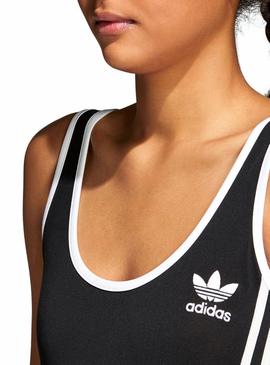 etc. Disfraces aleatorio Body Adidas 3 Stripes Negro