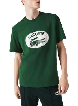 Camiseta Lacoste Cocodrilo para Hombre Verde