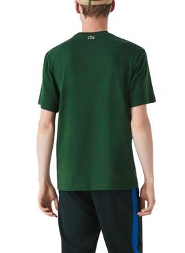 Camiseta Lacoste Cocodrilo para Hombre Verde