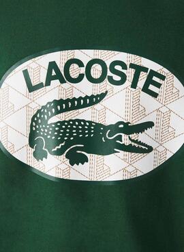 Camiseta Lacoste Cocodrilo para Hombre Verde