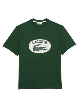 Camiseta Lacoste Cocodrilo para Hombre Verde