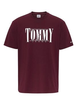 Camiseta Tommy Jeans Essential Serif Hombre