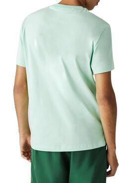 Camiseta Lacoste Regular Fit para Hombre Verde
