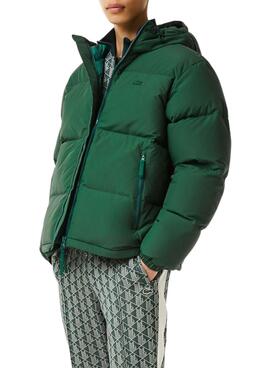 Chaqueta Lacoste Acolchada para Hombre Verde