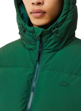 Chaqueta Lacoste Acolchada para Hombre Verde